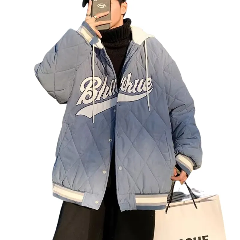 Urban Classic Letter Graphic Coat