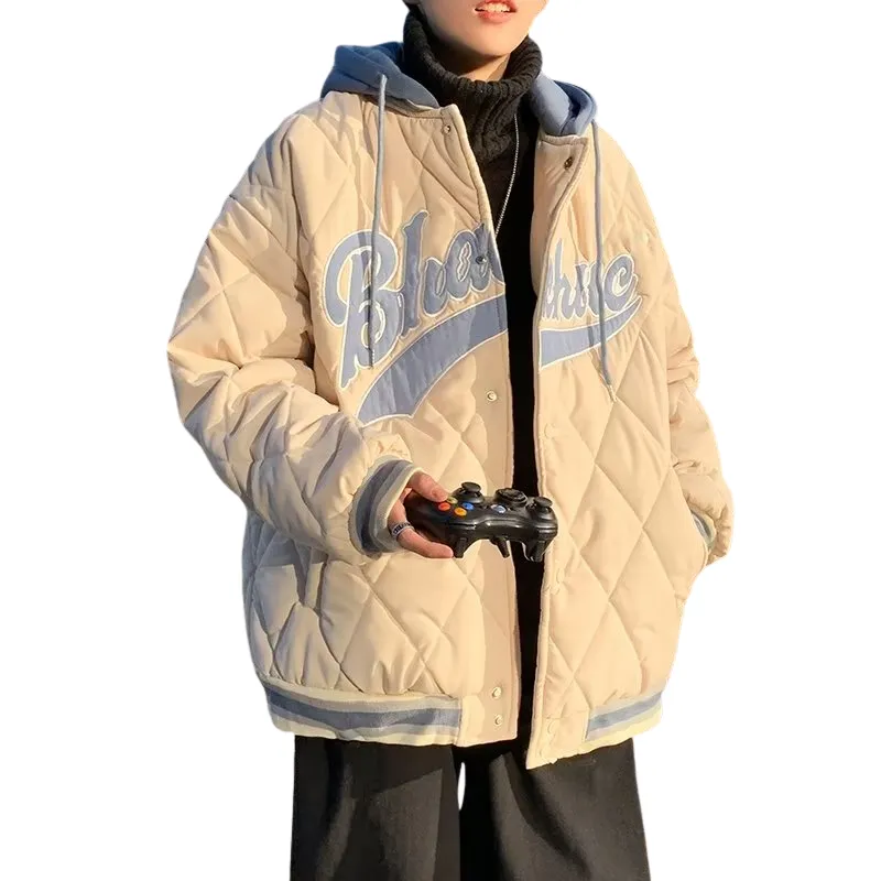 Urban Classic Letter Graphic Coat