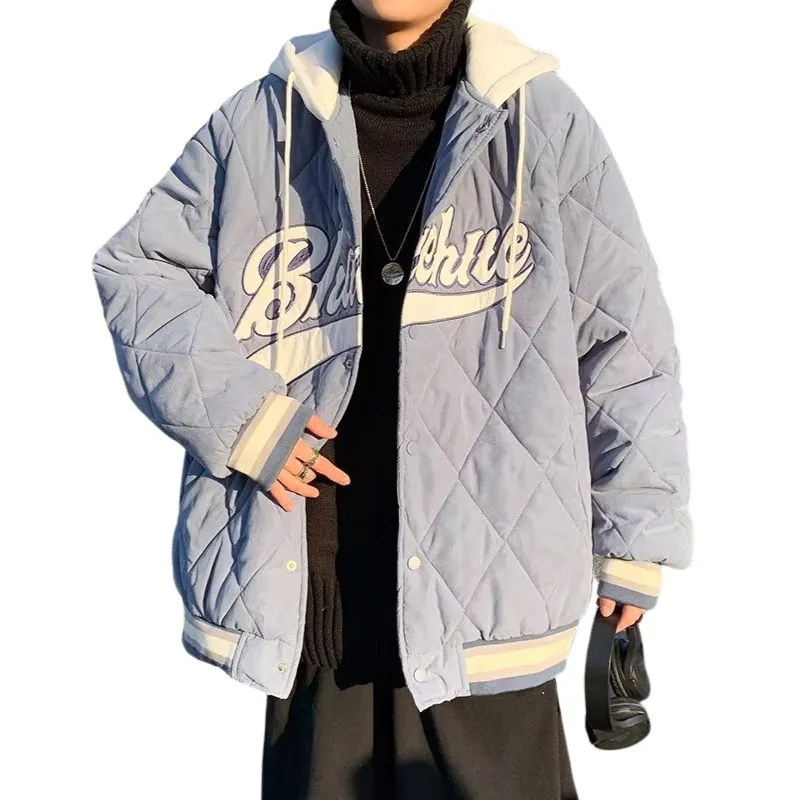 Urban Classic Letter Graphic Coat