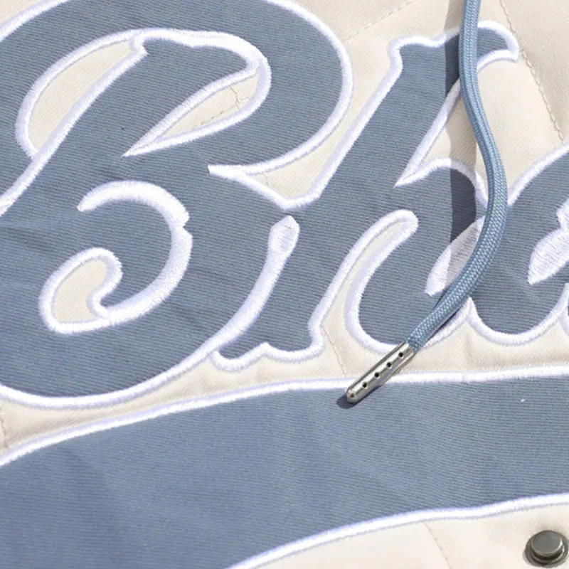 Urban Classic Letter Graphic Coat