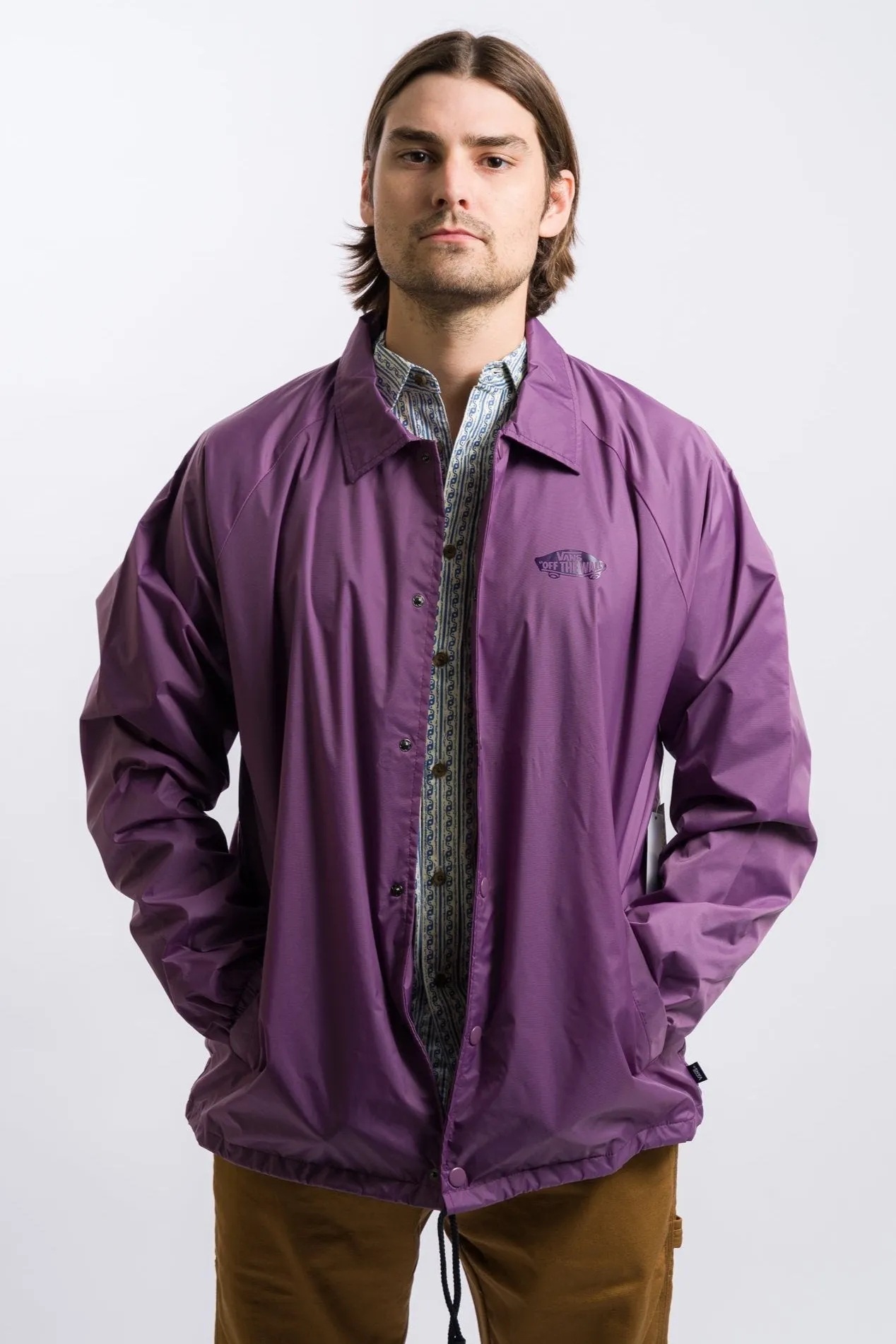 Vans Torrey Coaches Jacket - Grape Jam