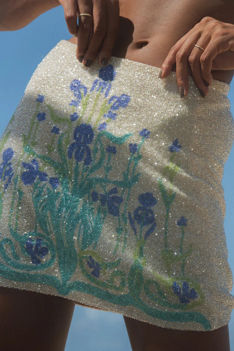 Venice Hand-Embroidered Co-Ord Skirt