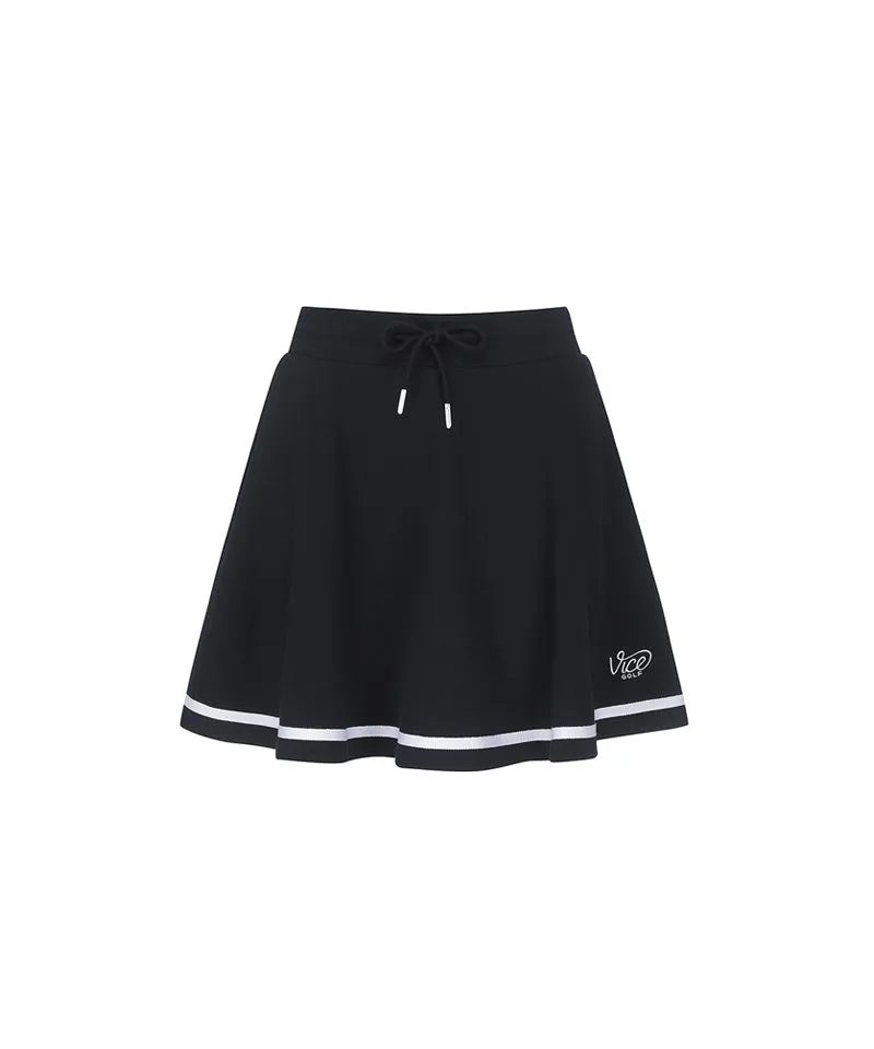 Vice Golf Atelier Women's Vice Flared Skirt - Navy