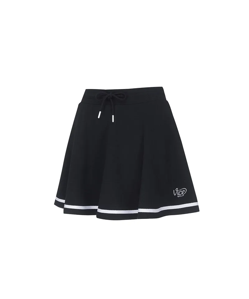 Vice Golf Atelier Women's Vice Flared Skirt - Navy