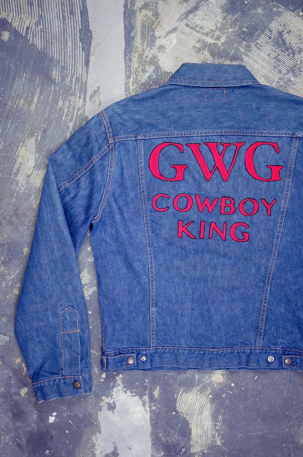 Vintage Cowboy King By Great Western Denim Jacket (JYJ-068)