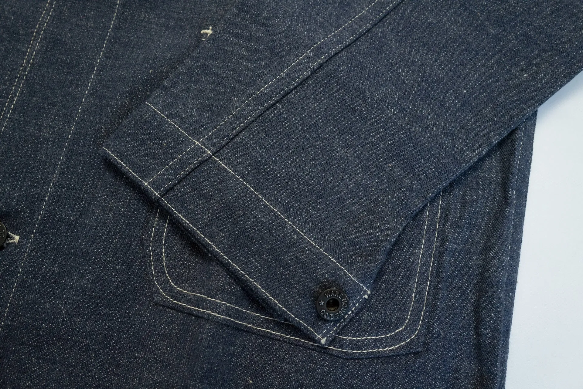 Warehouse Co. 13.5oz "Forty and Eight" U.S Army Denim Coverall (Indigo)