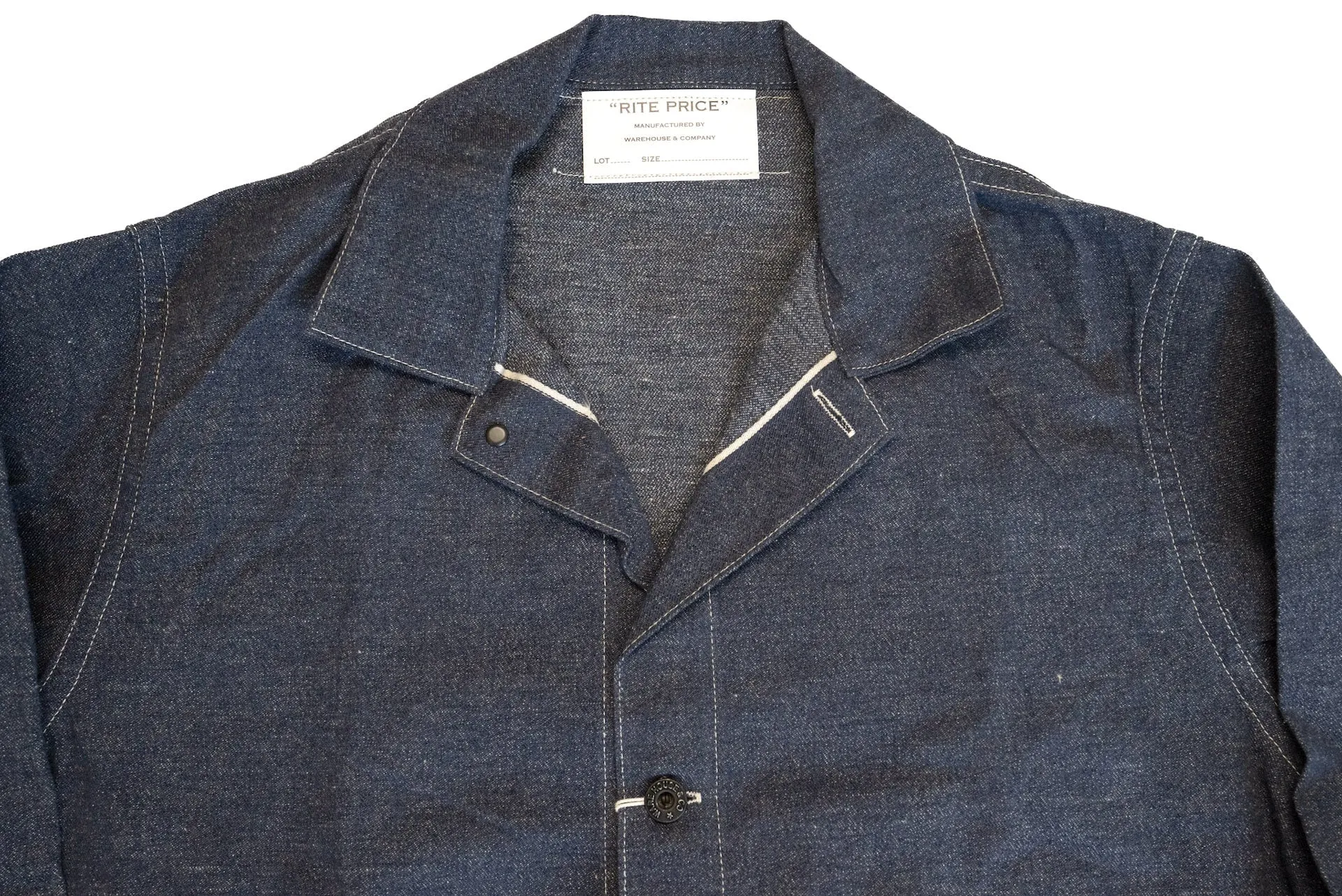 Warehouse Co. 13.5oz "Forty and Eight" U.S Army Denim Coverall (Indigo)