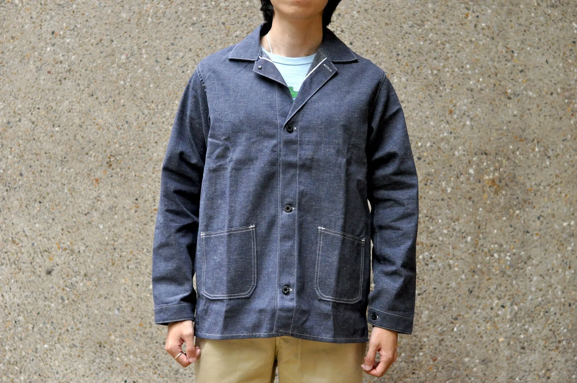 Warehouse Co. 13.5oz "Forty and Eight" U.S Army Denim Coverall (Indigo)