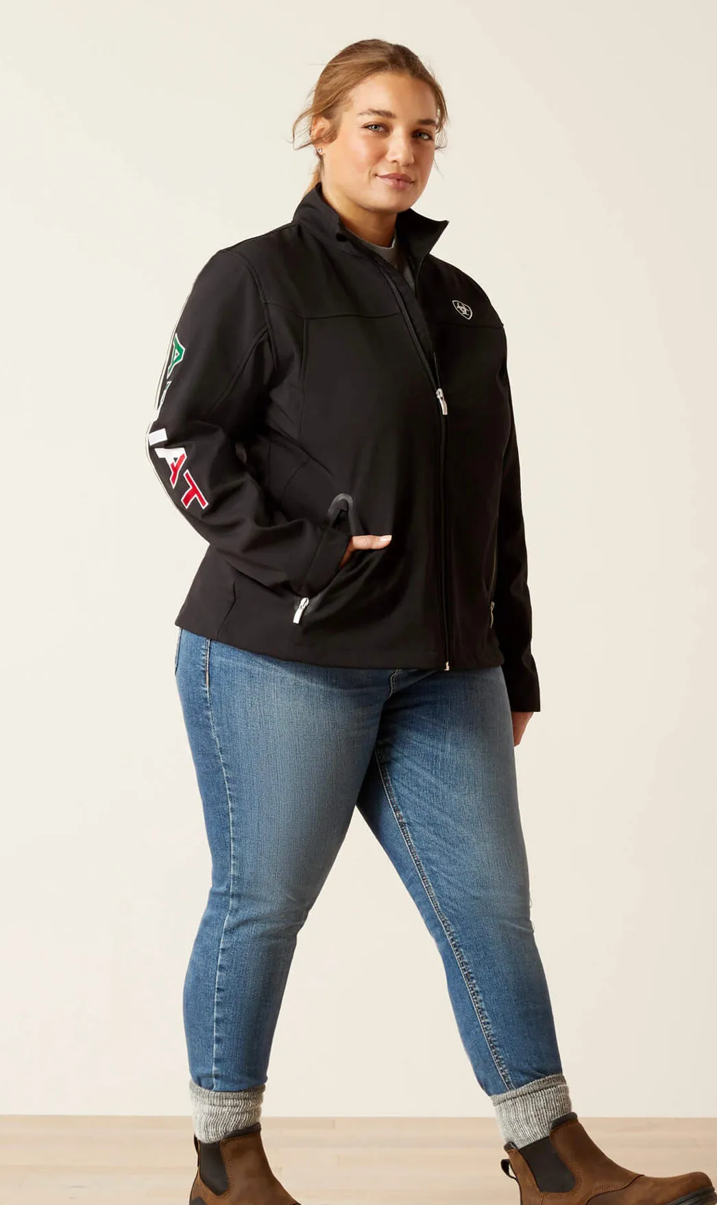 Women’s Ariat Classic Team SoftShell Mexico Jacket