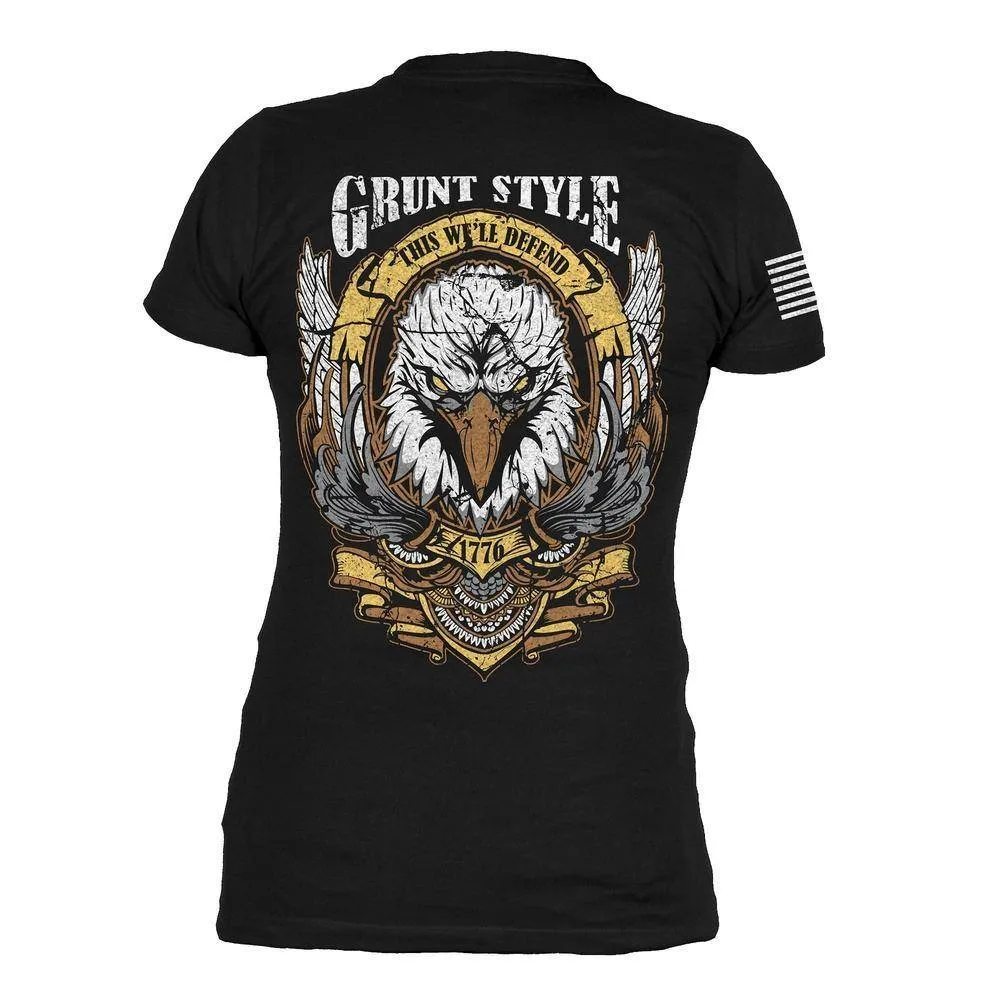 Women's Easy Rider V-Neck - Black