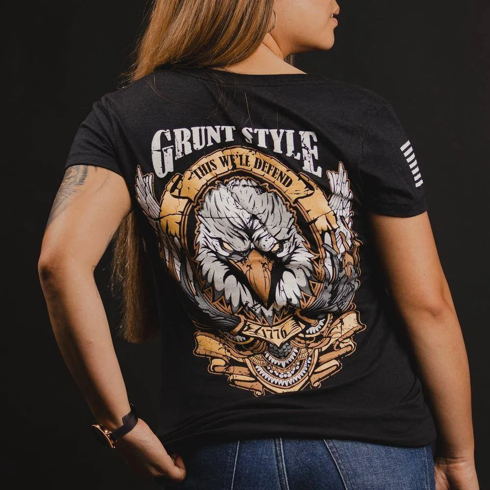 Women's Easy Rider V-Neck - Black